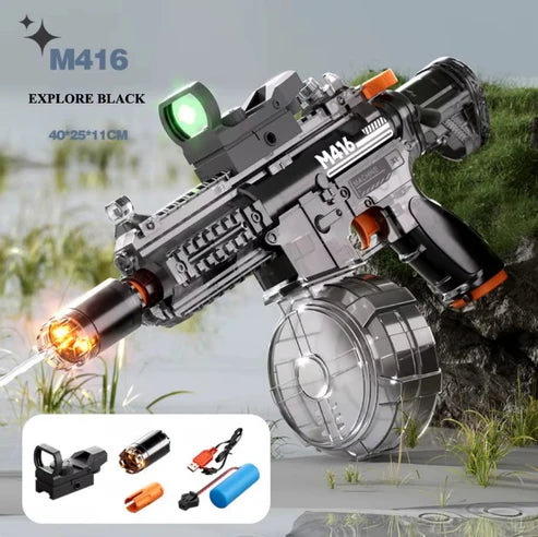 PISTOLA UZI ELÉCTRICA DE AGUA