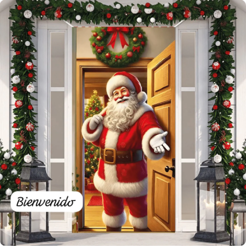 FUNDAS NAVIDEÑAS PARA PUERTA
