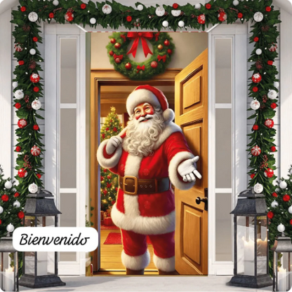 FUNDAS NAVIDEÑAS PARA PUERTA