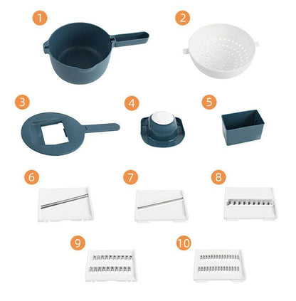 RALLADOR COLADOR PROFESIONAL 6 EN 1