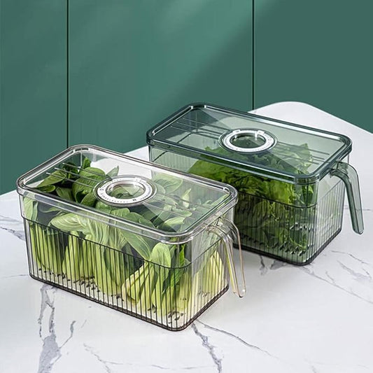 2 CONTENEDORES DE ALIMENTOS PARA REFRIGERADOR