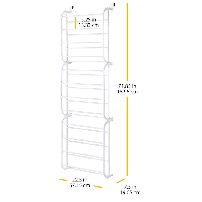 ZAPATERA COLGANTE 36 PARES PARA PUERTA