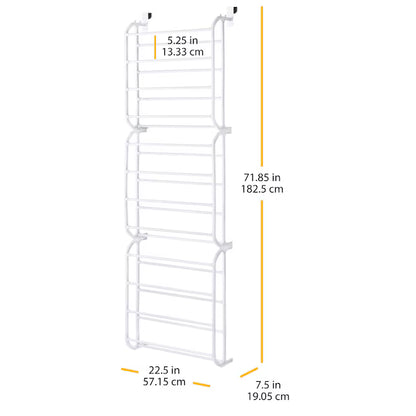 ZAPATERA COLGANTE 36 PARES PARA PUERTA