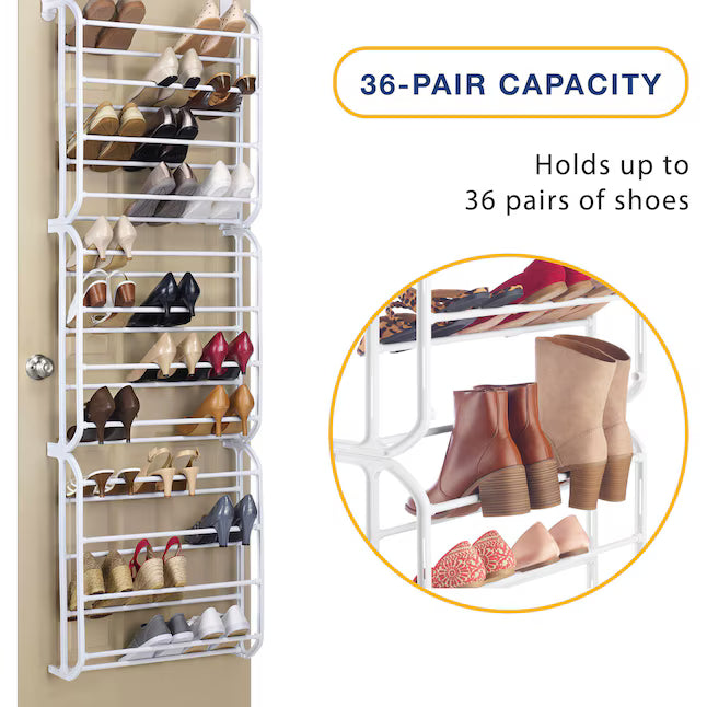 ZAPATERA COLGANTE 36 PARES PARA PUERTA