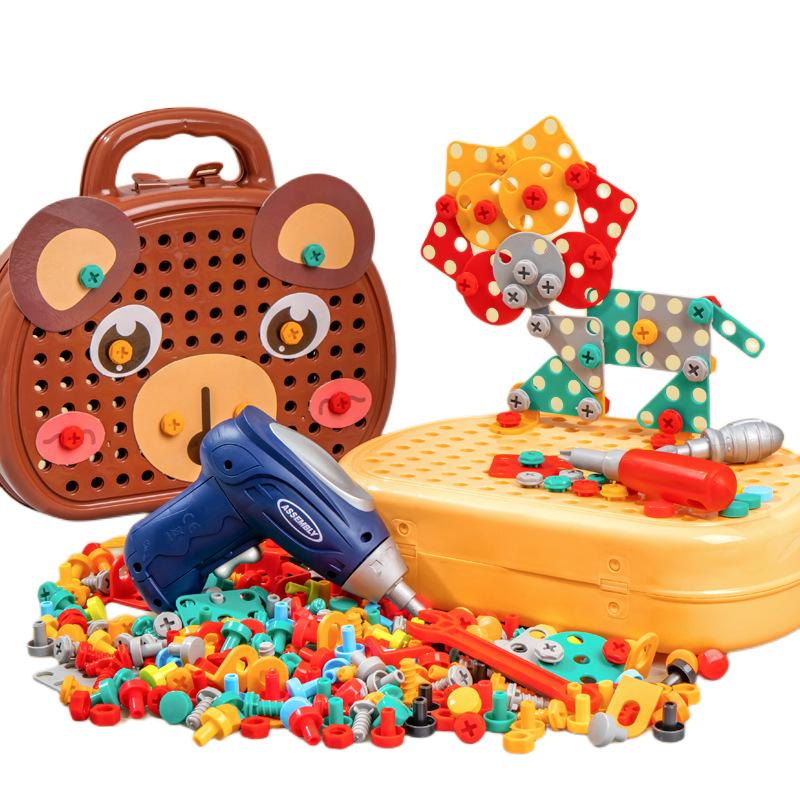 MINI TALADRO MONTESSORI 205 PIEZAS