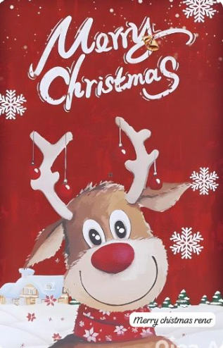 FUNDAS NAVIDEÑAS PARA PUERTA