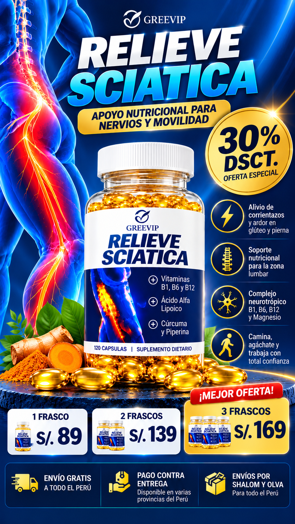 RELIEVE SCIATICA