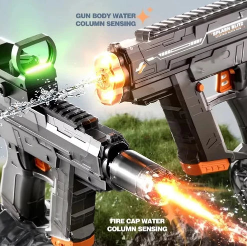 PISTOLA UZI ELÉCTRICA DE AGUA