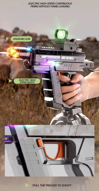 PISTOLA UZI ELÉCTRICA DE AGUA