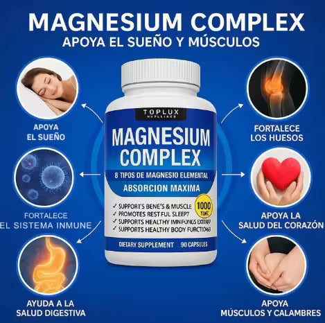 MAGNESIUM COMPLEX ™ Complejo 8 en 1