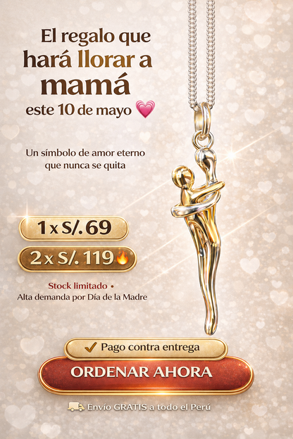 Collar Abrazo Eterno - Mamá e Hijo -