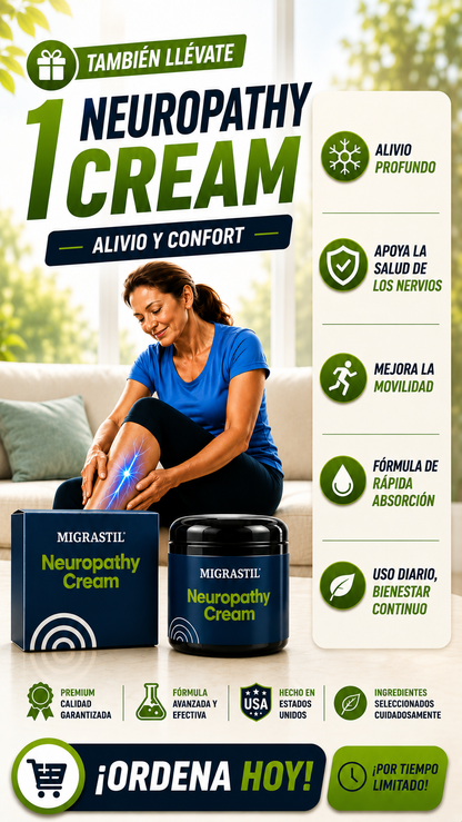 Super Pack Neuropatía - 2 Vitamina B12 + Neuropathy Cream