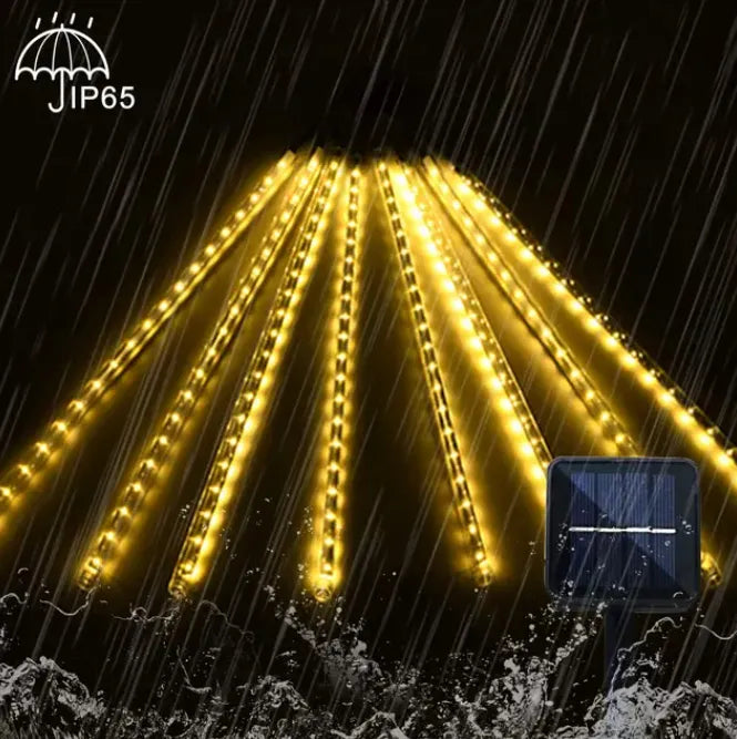 LUCES LED CON EFECTO DE METEORITO PARA NAVIDAD | Pack de 8 TIRAS