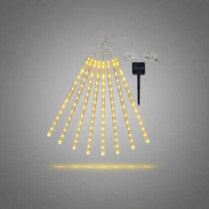 LUCES LED CON EFECTO DE METEORITO PARA NAVIDAD | Pack de 8 TIRAS
