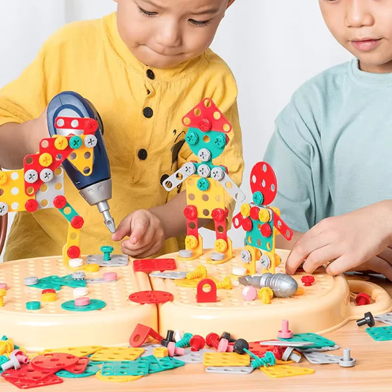 MINI TALADRO MONTESSORI 205 PIEZAS