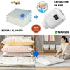 PACK BOLSAS AL VACÍO + EXTRACTOR DE AIRE PORTÁTIL