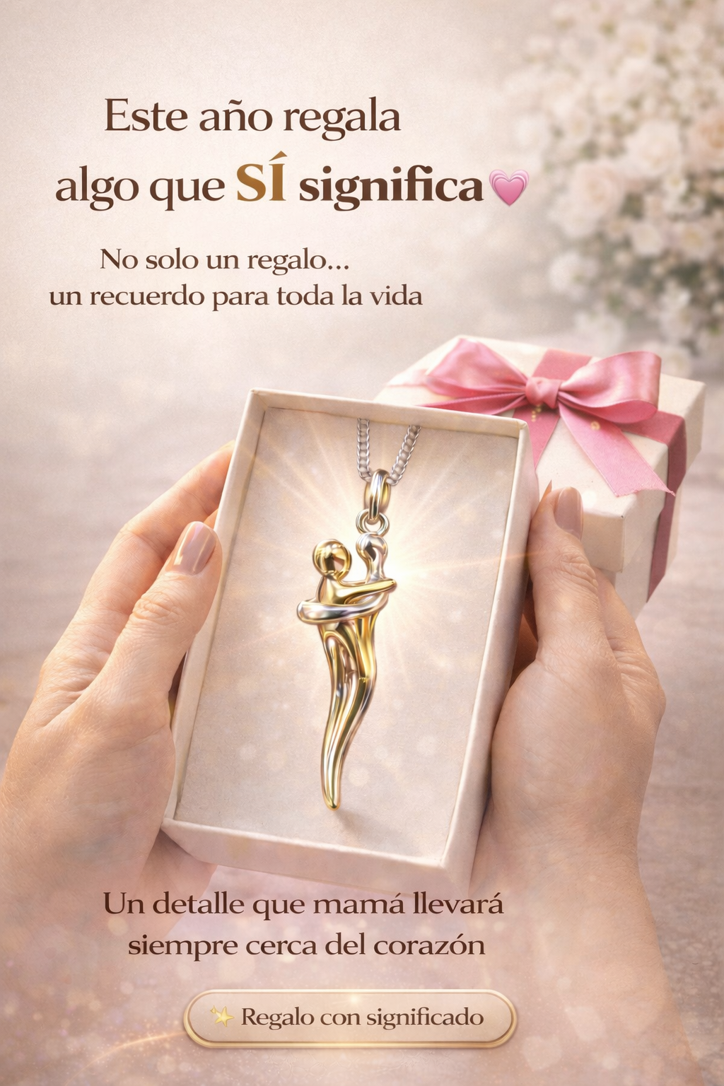 Collar Abrazo Eterno - Mamá e Hijo -