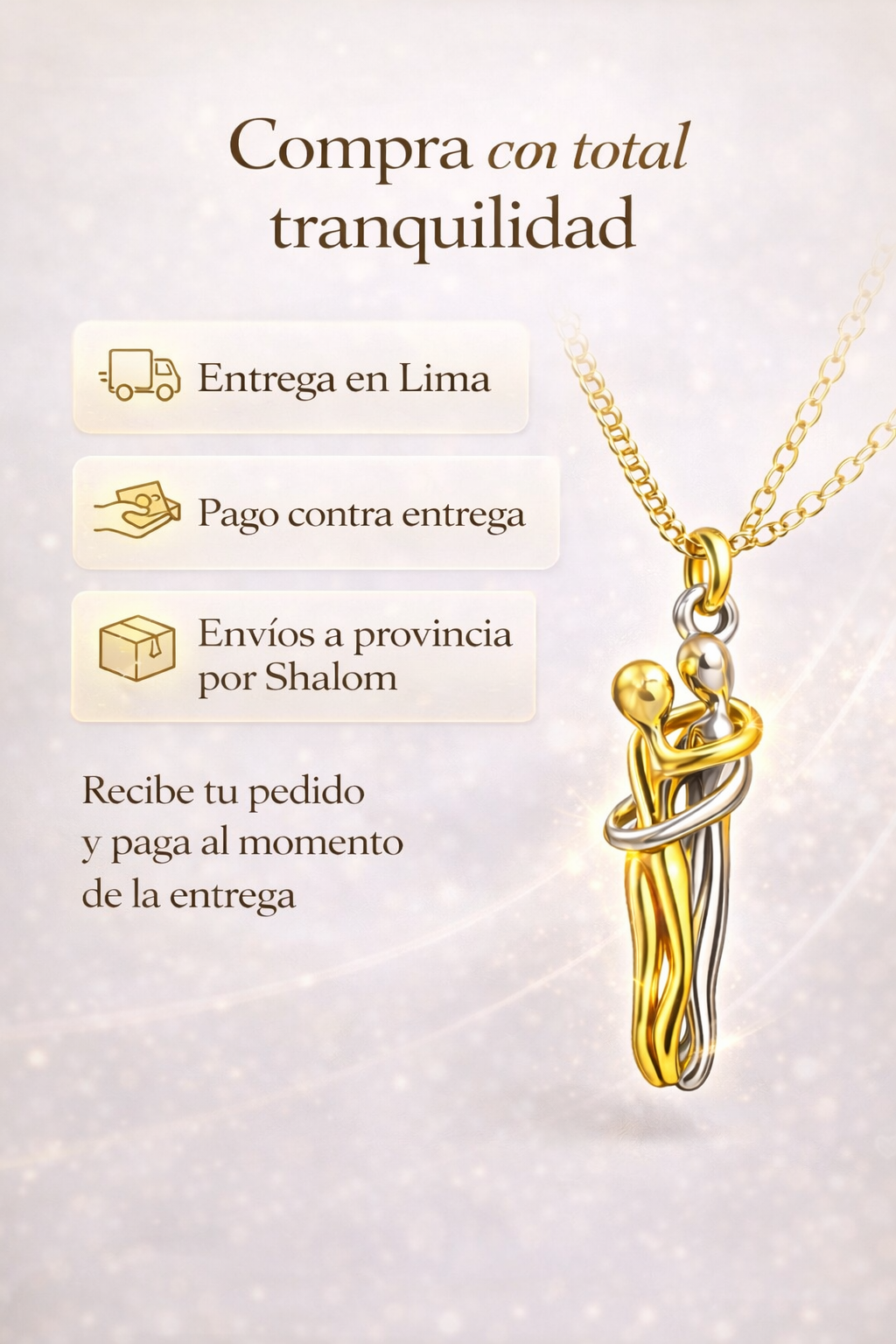 Collar Abrazo Eterno