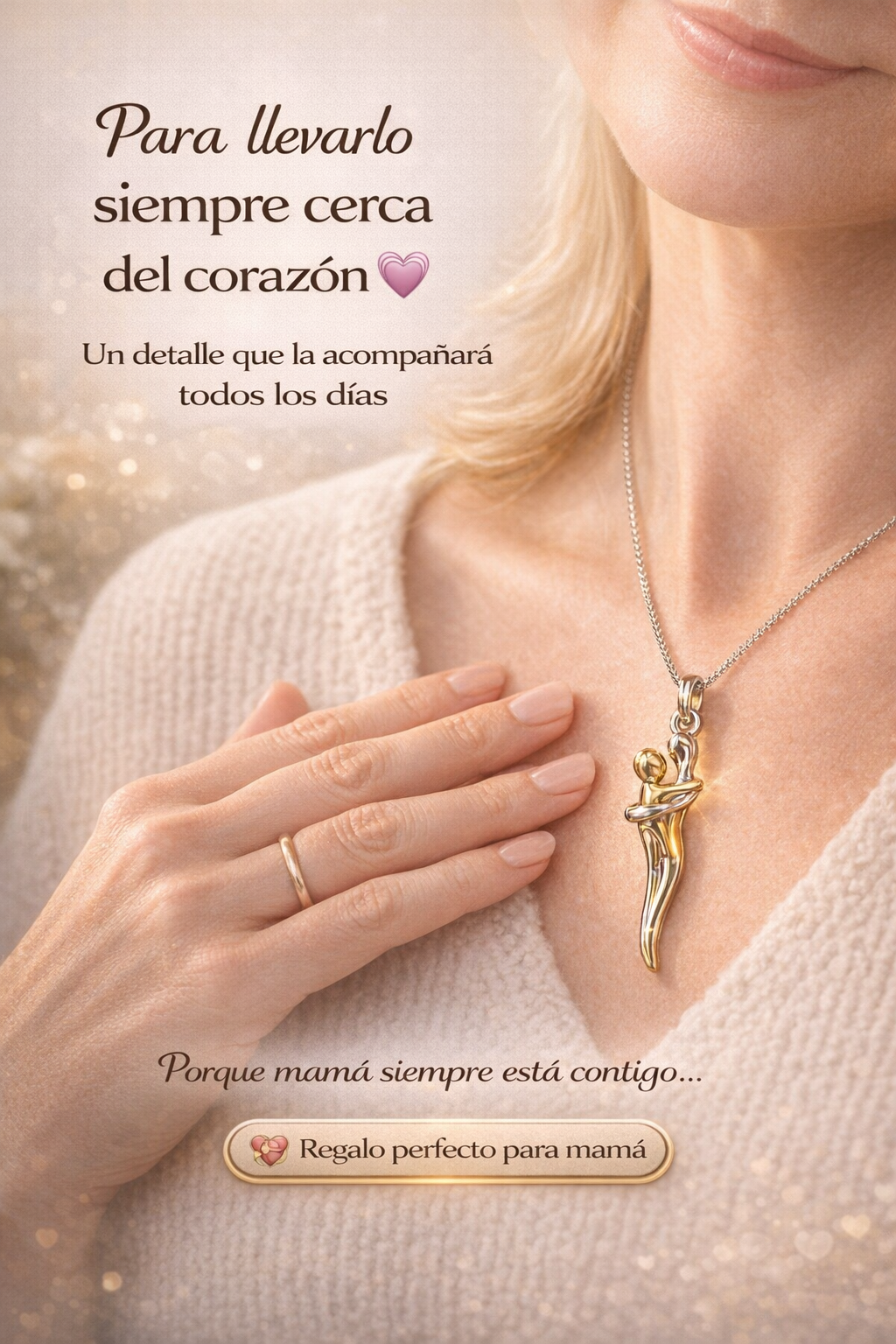 Collar Abrazo Eterno - Mamá e Hijo -