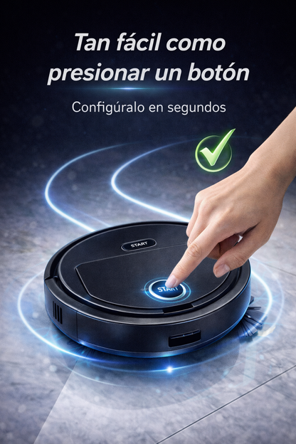 ASPIRADORA ROBOT INTELIGENTE 3 EN 1