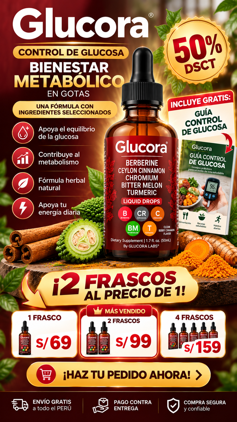 Glucora - Controla tus niveles de Azúcar