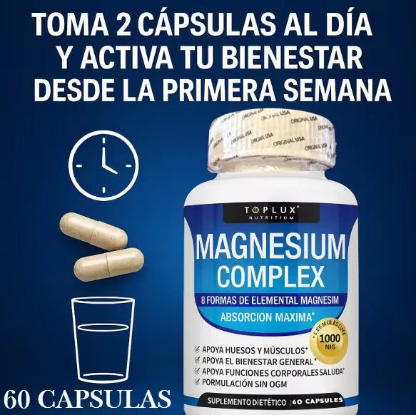 MAGNESIUM COMPLEX ™ Complejo 8 en 1