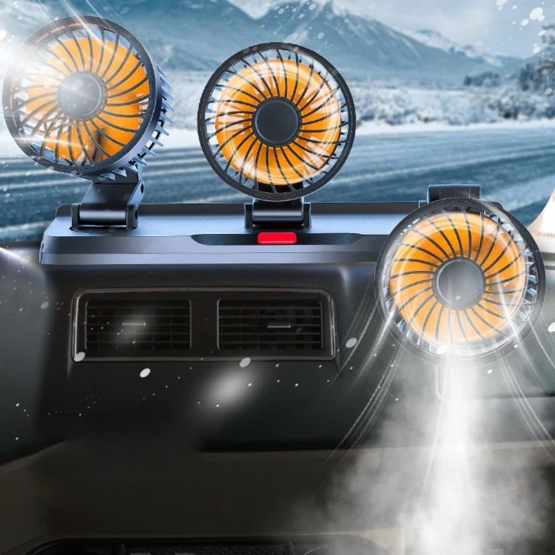 VENTILADOR GIRATORIO PARA AUTOMÓVIL