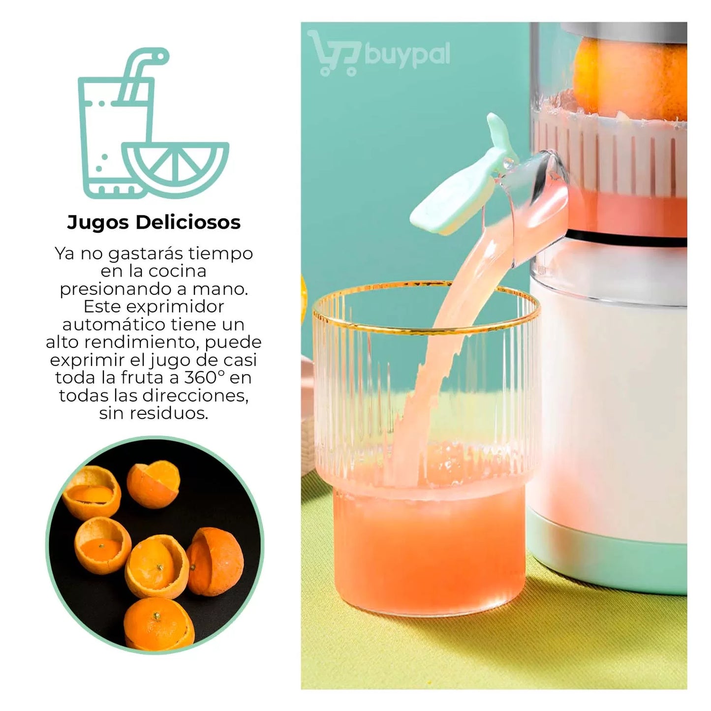 EXPRIMIDOR ELÉCTRICO DE NARANJA