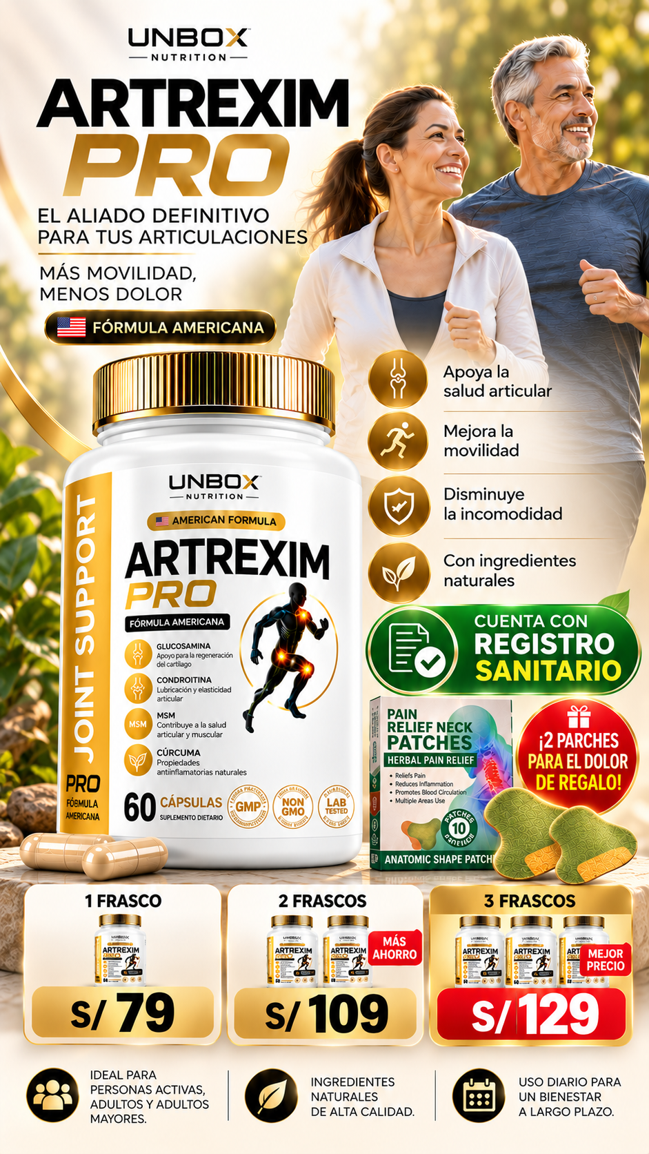 ARTREXIM PRO - UNBOX NUTRITION