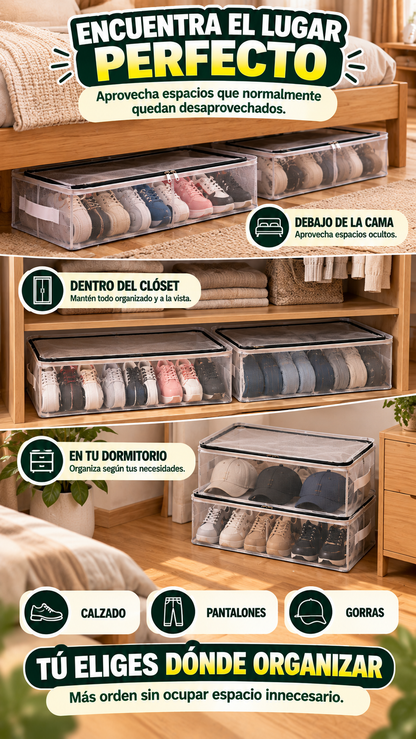 ORGANIZADOR PLEGABLE DE ZAPATOS