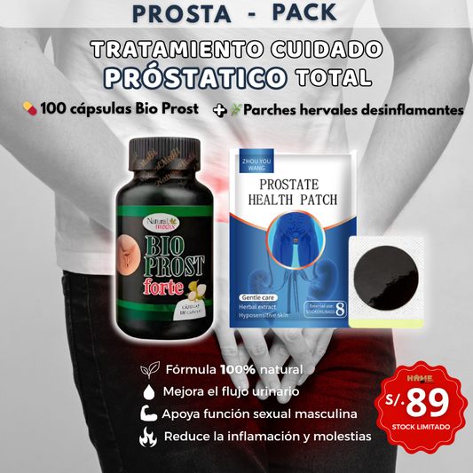 PROSTA PACK - CUIDADO PROSTÁTICO TOTAL