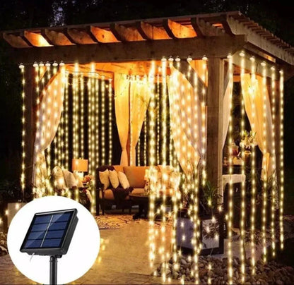 CORTINA HADA 3X3 METROS CON PANEL SOLAR