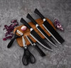 SET 6 CUCHILLOS CON REVESTIMIENTO DE PIEDRA