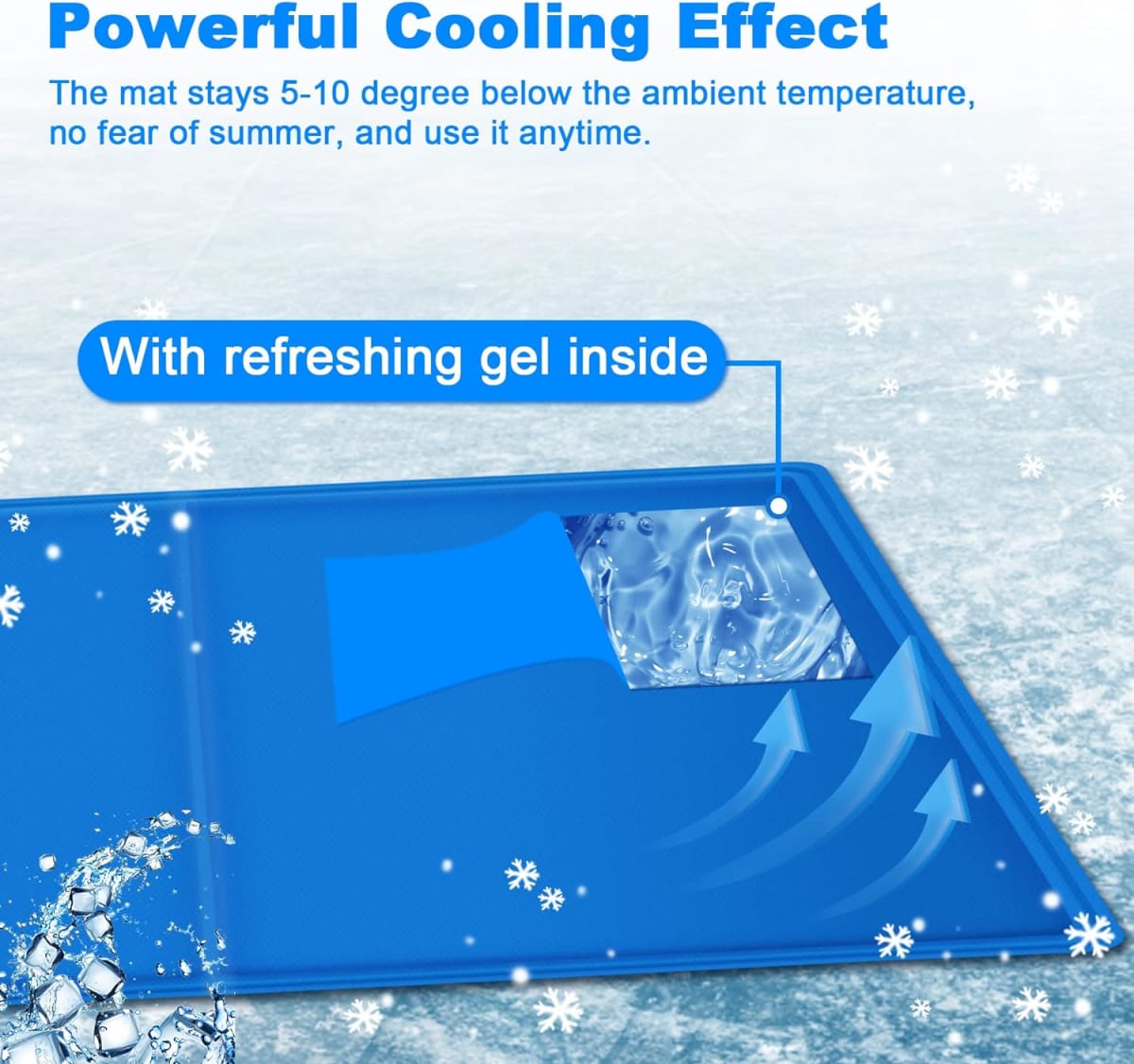 PET COOL MAT - MANTA REFRIGERANTE PARA MASCOTAS