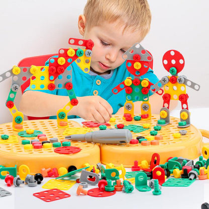 MINI TALADRO MONTESSORI 205 PIEZAS