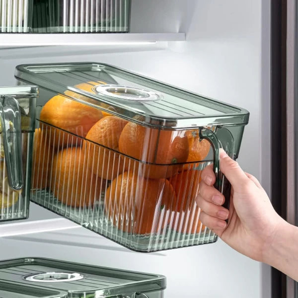 2 CONTENEDORES DE ALIMENTOS PARA REFRIGERADOR