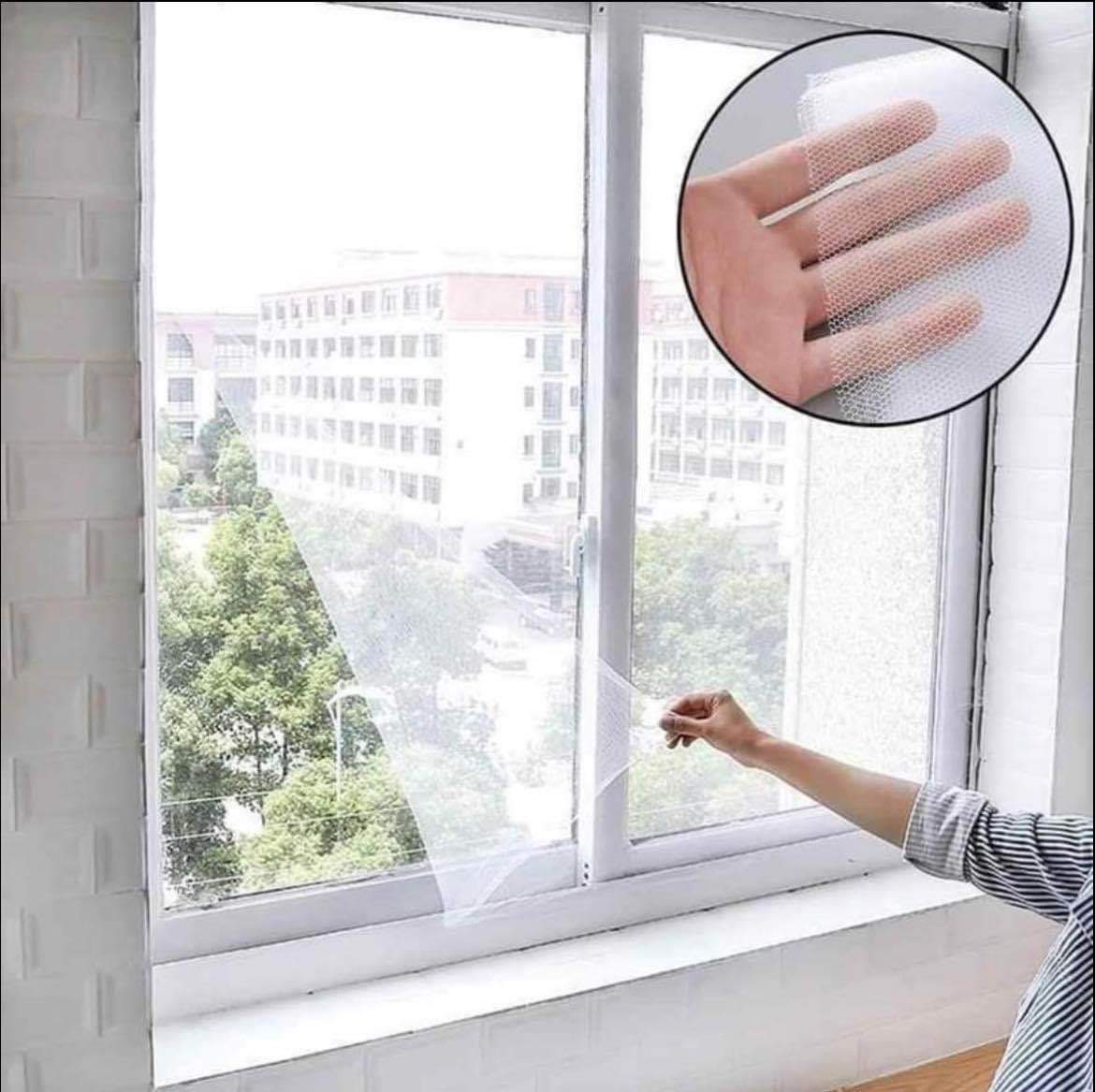 2 MALLA ANTI MOSQUITOS PARA VENTANA 130x150cm