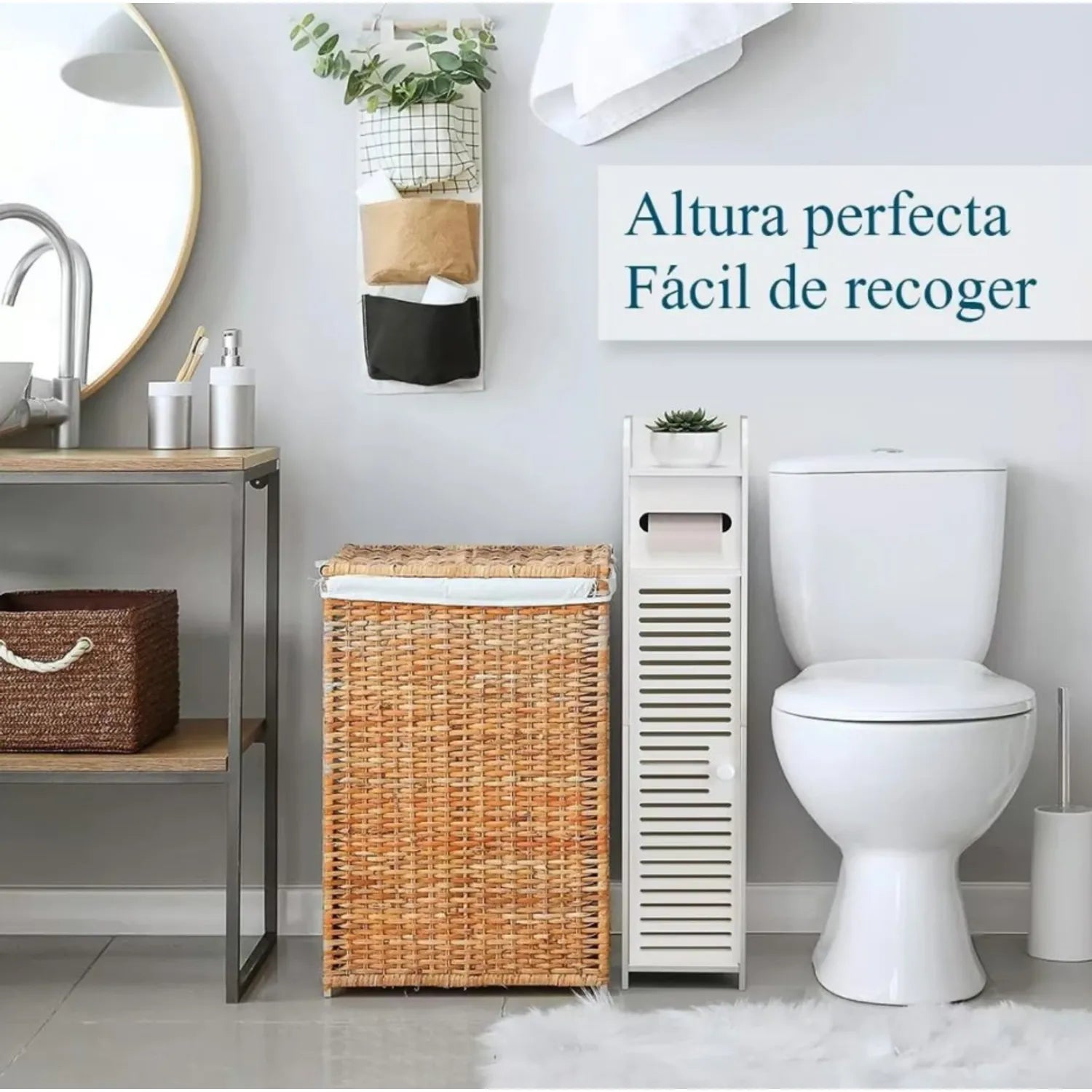 ESTANTE ORGANIZADOR PARA BAÑO 80 CM